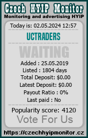 uctraders.com monitoring by czechhyipmonitor.cz