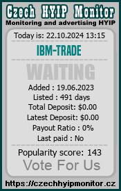 ibm-trade.cfd & czechhyipmonitor.cz