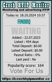 finoviq.cc & czechhyipmonitor.cz