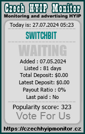 switchbit.top & czechhyipmonitor.cz