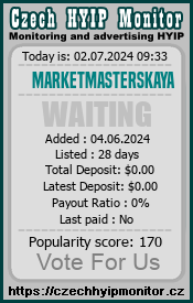 marketmasterskaya.com & czechhyipmonitor.cz