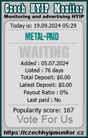 metal-paid.cfd & czechhyipmonitor.cz