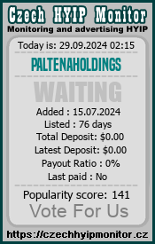 paltenaholdings.com & czechhyipmonitor.cz