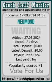 neumond.online & czechhyipmonitor.cz