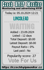 lincolead.com & czechhyipmonitor.cz