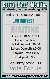 lavitainvest.com & czechhyipmonitor.cz