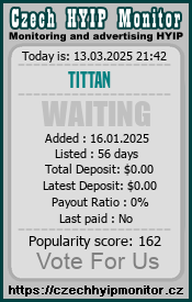 tittan.io & czechhyipmonitor.cz