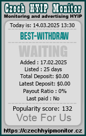 best-withdraw.cfd & czechhyipmonitor.cz