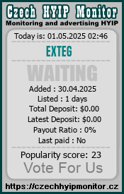 exteg.com & czechhyipmonitor.cz