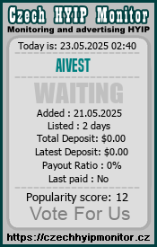 aivest.biz & czechhyipmonitor.cz