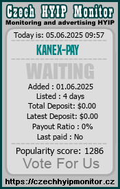 kanex-pay.cfd & czechhyipmonitor.cz