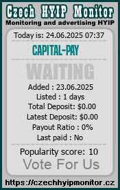 capital-pay.online & czechhyipmonitor.cz