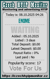 enome.cc & czechhyipmonitor.cz