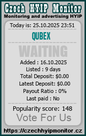 qubex.cc & czechhyipmonitor.cz