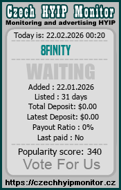 8finity.pro & czechhyipmonitor.cz