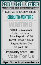 circuito-venture.com & czechhyipmonitor.cz